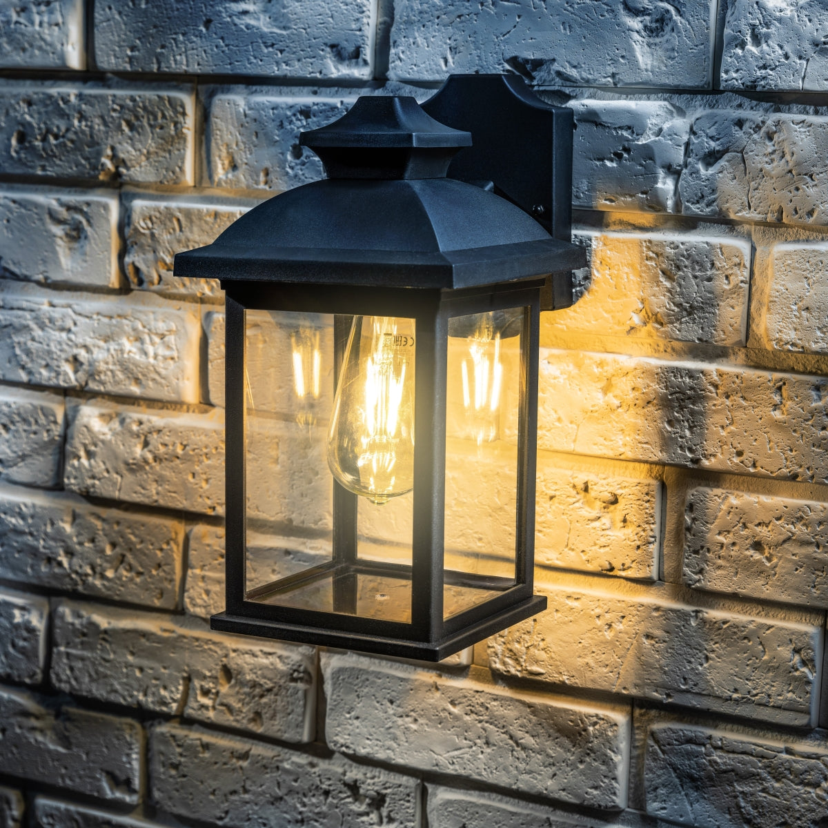 E27 'Coastal' Polycarbonate Outdoor Wall Lights