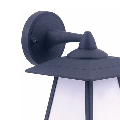 If you’re looking for a modern take on a traditional outdoor wall light, this black aluminium triangle wall light is perfect for adding style and protection for your home. This classic design with a contemporary twist, styled with a metal triangle shape and fitted with opal diffusers also contains an imposing black finish