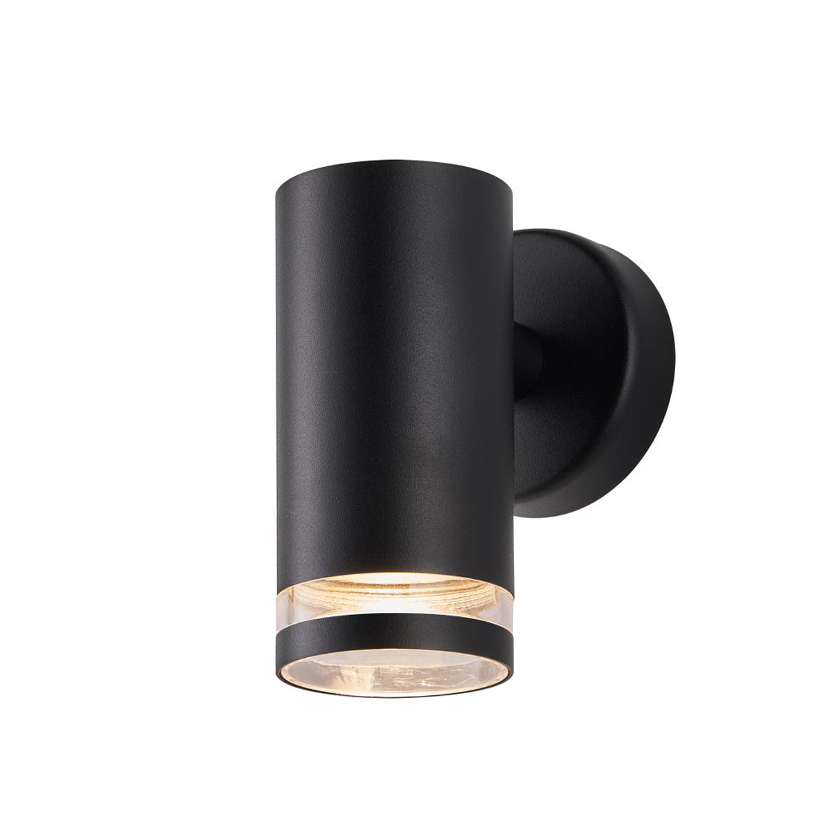 Our Jennifer black outdoor wall mounted cylinder outdoor light would look perfect in a modern or more traditional home design. Outside wall lights can provide atmospheric light in your garden, at the front door or on the terrace as well as a great security solution. It is designed for durability and longevity with its robust material producing a fully weatherproof and water resistant light fitting.