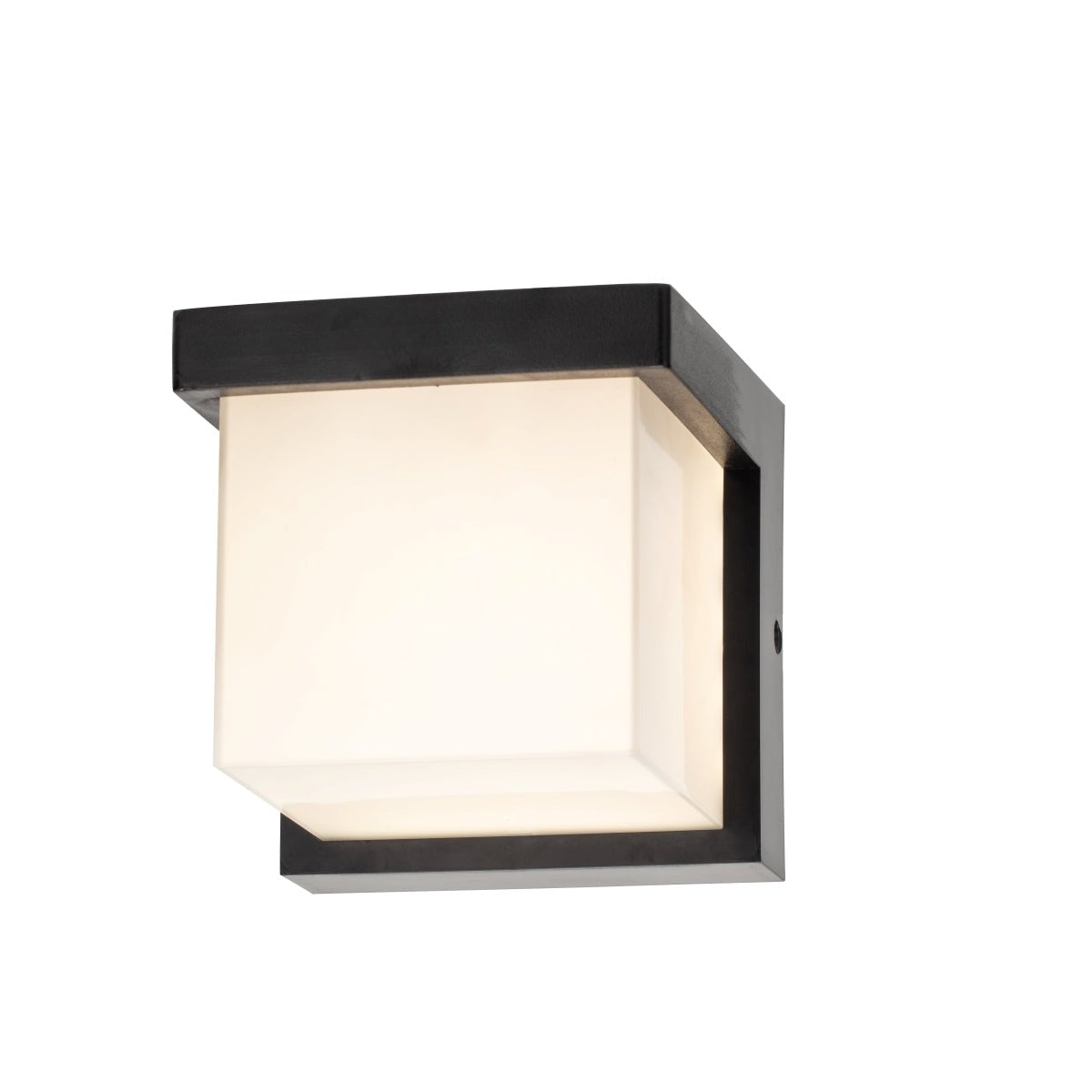 Our Addison black plastic ABS plastic outdoor wall mounted rectangle outdoor light with built in LED's would look perfect in a modern or more traditional home design. Outside wall lights can provide atmospheric light in your garden, at the front door or on the terrace as well as a great security solution. It is designed for durability and longevity with its robust material producing a fully weatherproof and water resistant light fitting.