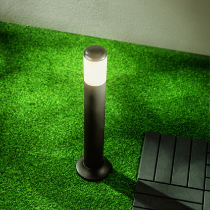 Our Humera black outdoor post light would look perfect in a modern or more traditional home design. Outside lights can provide atmospheric light in your garden, at the front door or on the terrace as well as a great security solution. It is designed for durability and longevity with its robust material producing a fully weatherproof and water resistant light fitting. This light is reliable and lasting, so you won't have to worry about replacing it anytime soon.