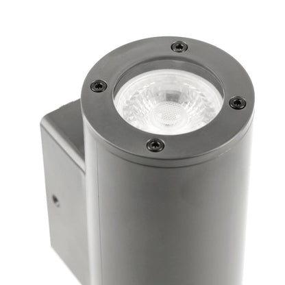 Our Sherri dark grey cylinder up and down wall light would look perfect in a modern or more traditional home design. Outside lights can provide atmospheric light in your garden, at the front door or on the terrace as well as a great security solution. It is designed for durability and longevity with its robust material producing a fully weatherproof and water resistant light fitting