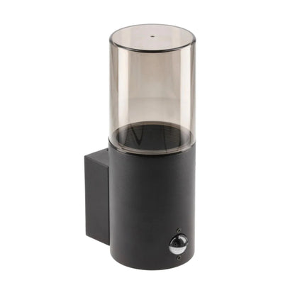 Explore our black cylinder wall light today, fit with a smoky diffuser and motion sensor features! If you require a valuable lighting system and an additional layer of security for your home’s outdoor space, then this lighting body can provide the right protection and style for you. 