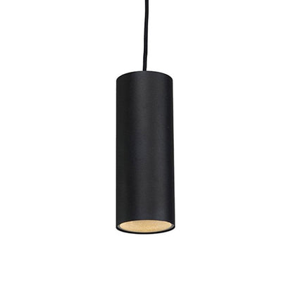 CGC RUTH Black Suspended Cylinder Ceiling Light