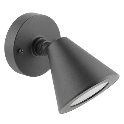 CGC MOLLY Dark Grey Cone Outdoor Wall Light