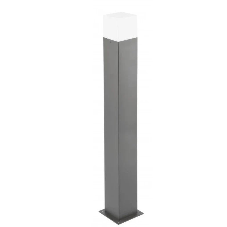 CGC AMARA Dark Grey & White Square Outdoor Large Post Light