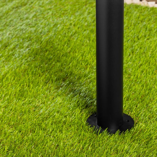 Our Toro post light looks great in modern and traditional spaces. Our post light has a simple round design, and its aluminium body is complemented by an opal diffuser. This post light is perfect for any outdoor space requiring light and security such as gardens, driveways, doorways work spaces, pubs and hotels.