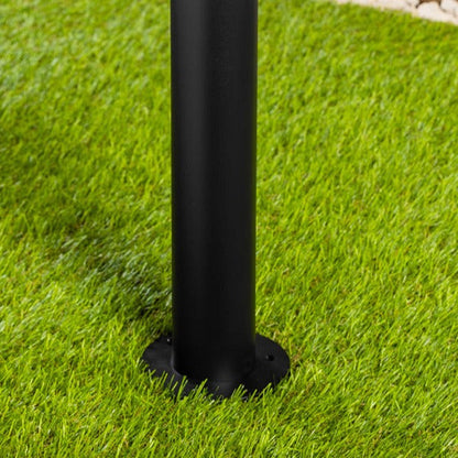 Our Toro post light has a perfect blend of modern and traditional looks, featuring a classic round design and a strong aluminium body paired with an attractive opal diffuser. This versatile post light is suitable for illuminating and securing gardens, driveways, doorways, workspaces, pubs, and hotels.