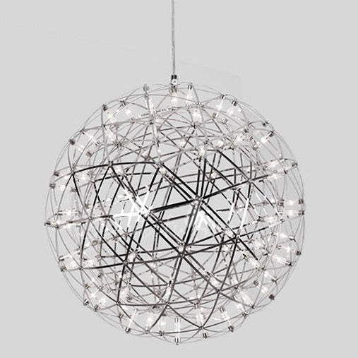 This LED starburst sparkle pendant light will create a talking point in any space and can be placed together with the other size starburst lights to create something truly spectacular